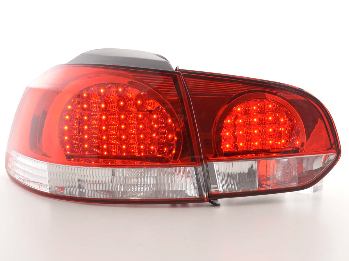 LED Rückleuchten Set VW Golf 6 Typ 1K  2008-2012 rot/schwarz