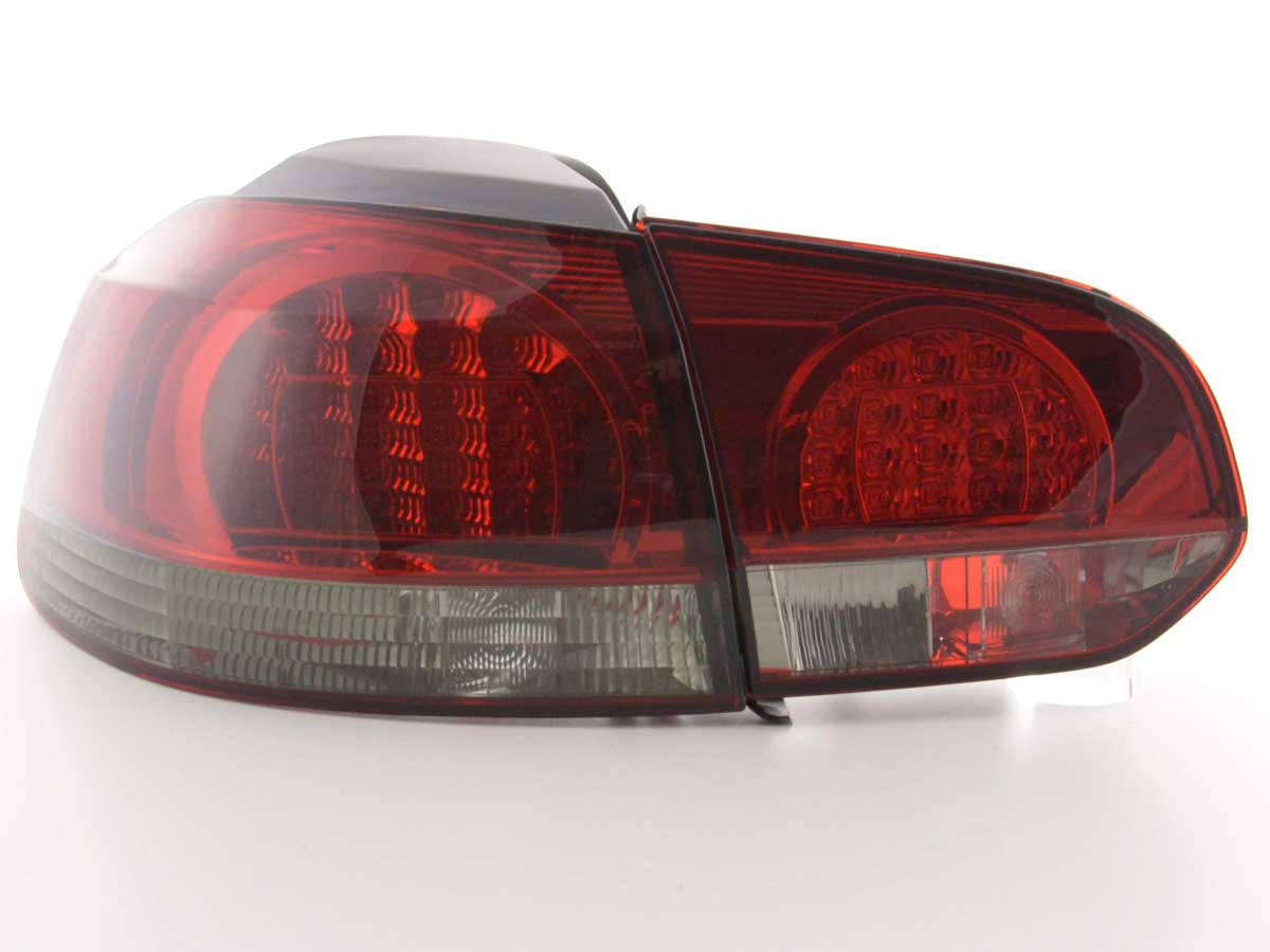 LED Rückleuchten Set VW Golf 6 Typ 1K  08- schwarz/rot