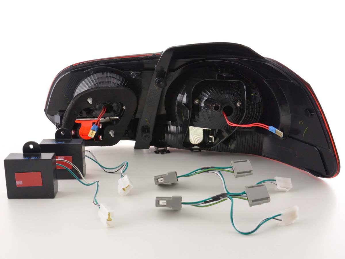 LED Rückleuchten Set VW Golf 6 Typ 1K  08- schwarz/rot