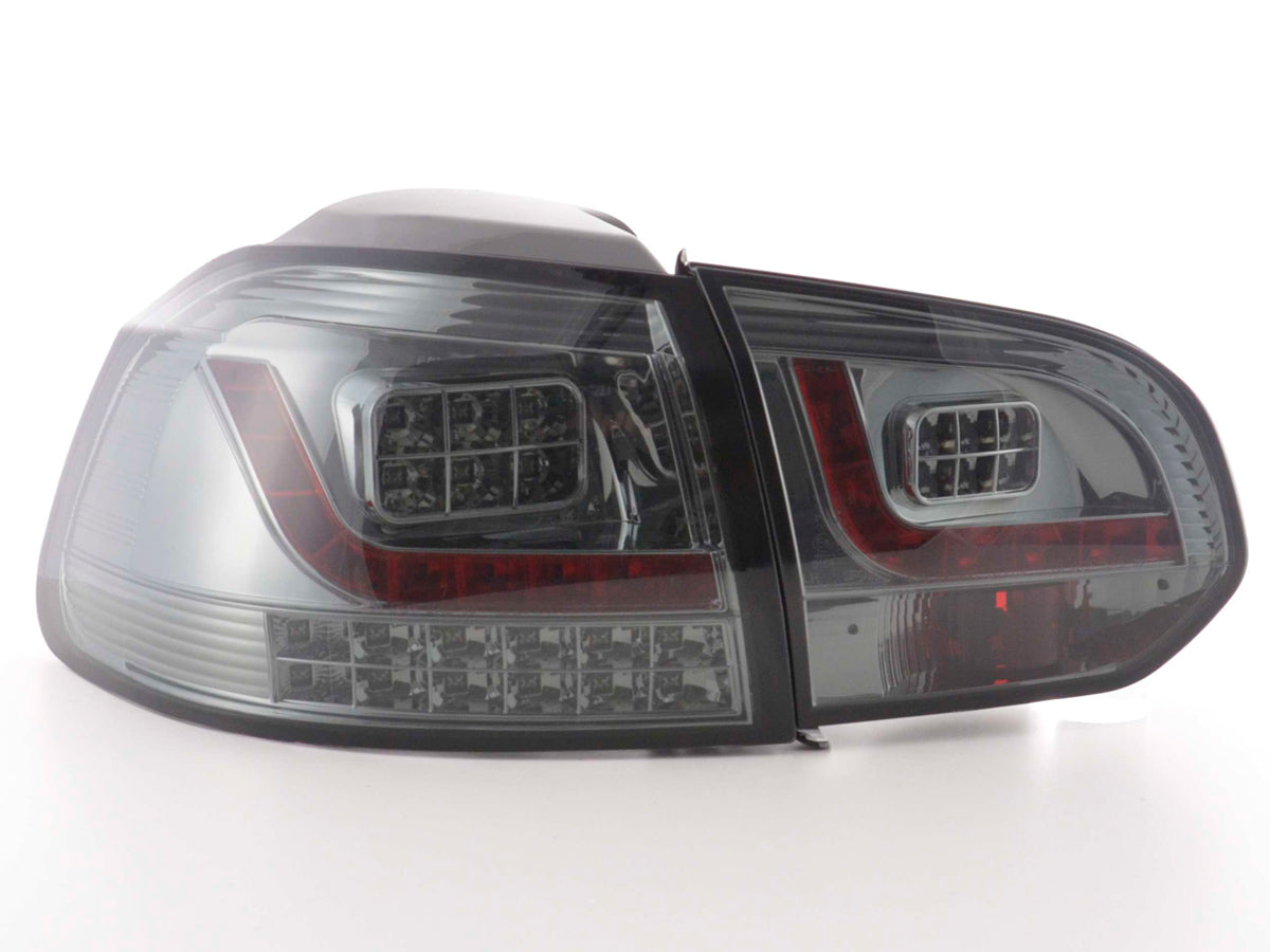 LED Rückleuchten Set VW Golf 6 Typ 1K  2008 bis 2012 schwarz mit Led Blinker