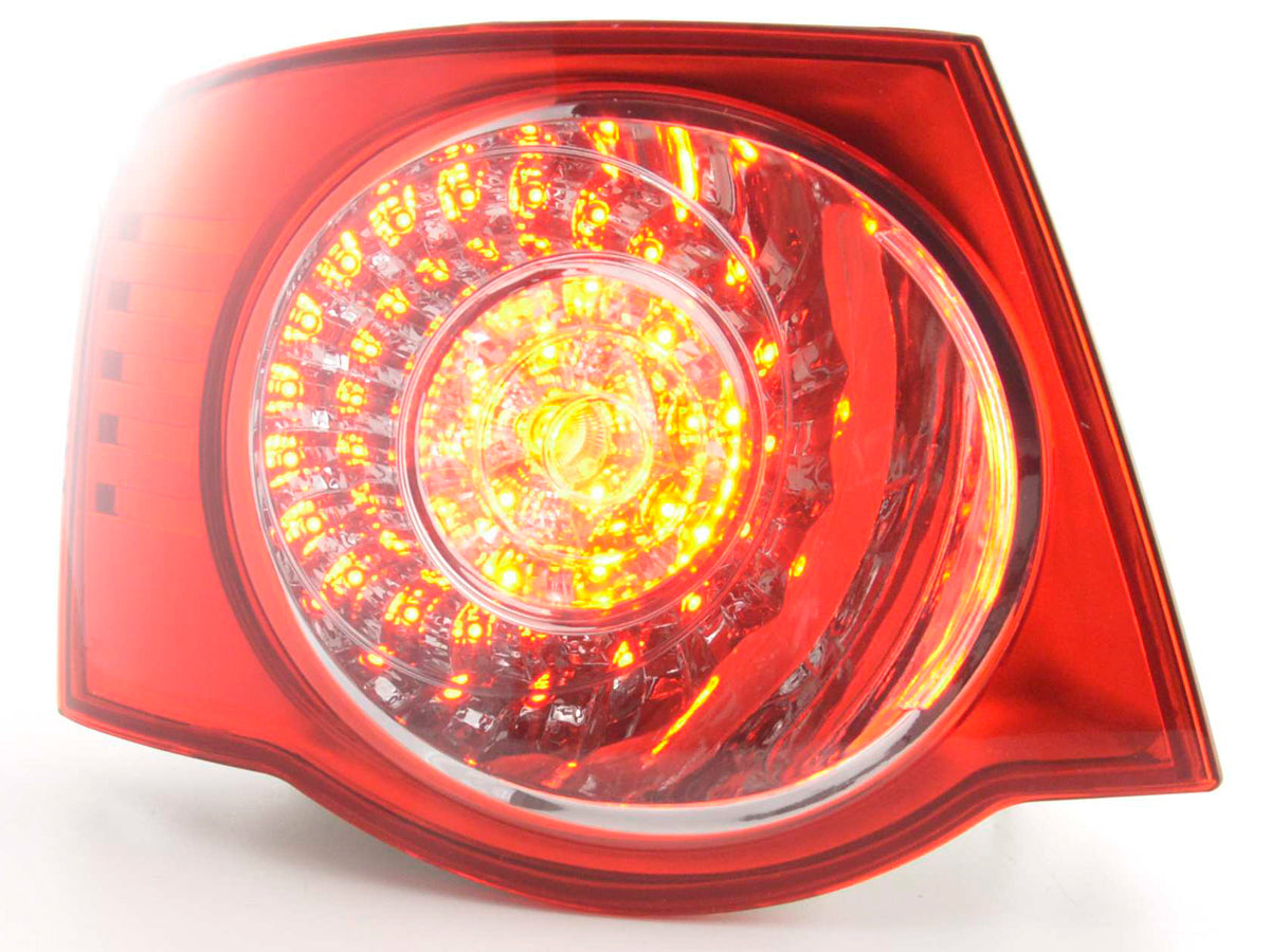 Wear parts rear light left VW Passat Limo Type 3C 05-10 clear/red