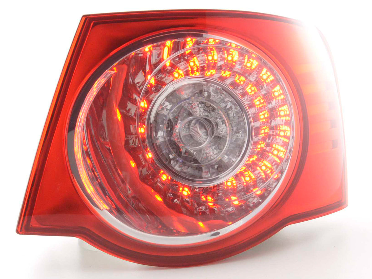 Wear parts rear light left VW Passat Limo Type 3C 05-10 clear/red