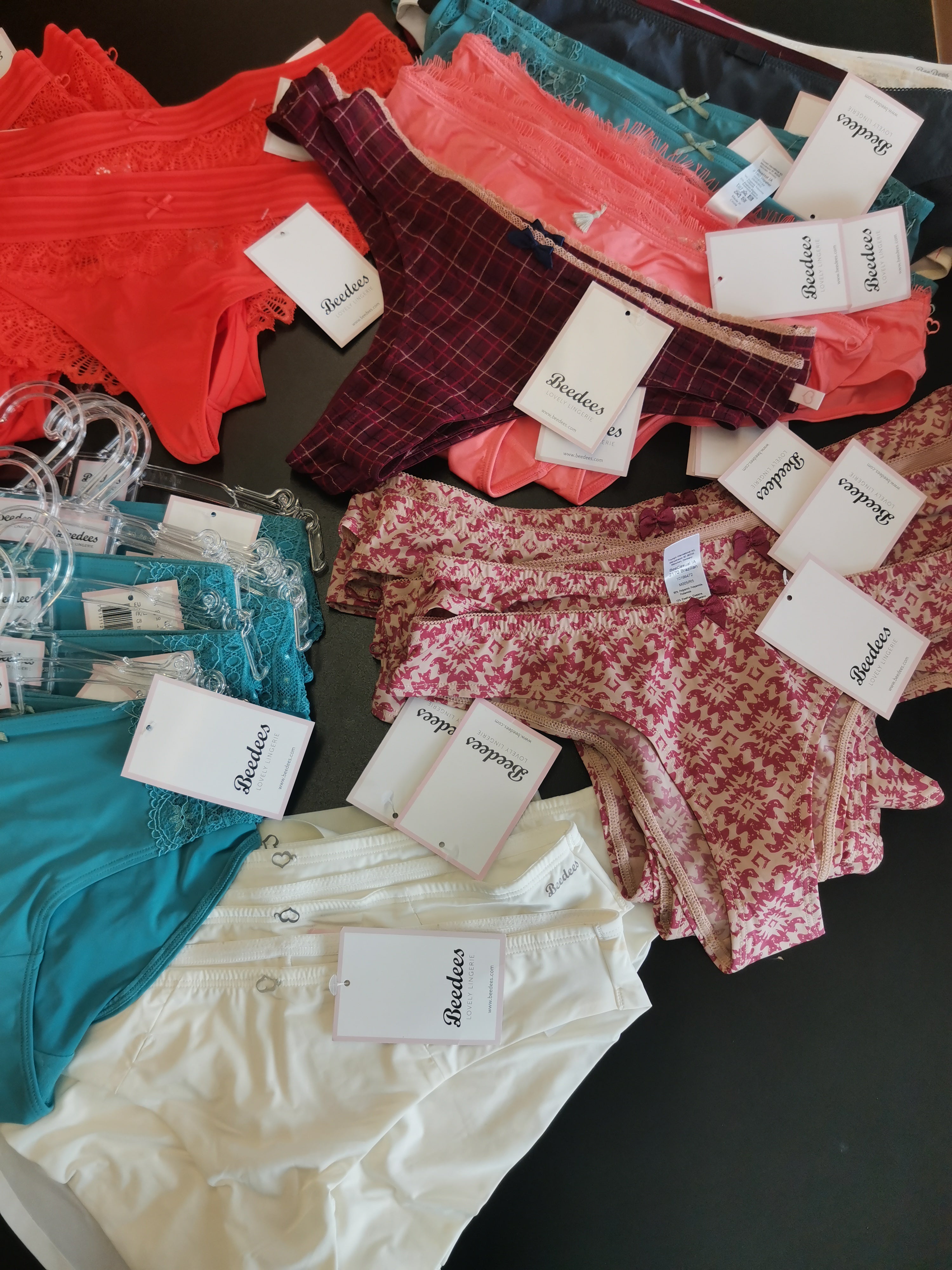 Triumph mix of women's lingerie & pants, sloggi