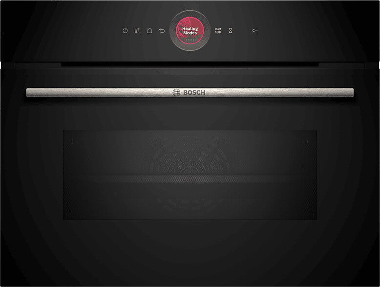 Bosch CMG7241B1 Series 8 built-in compact oven with microwave function, black