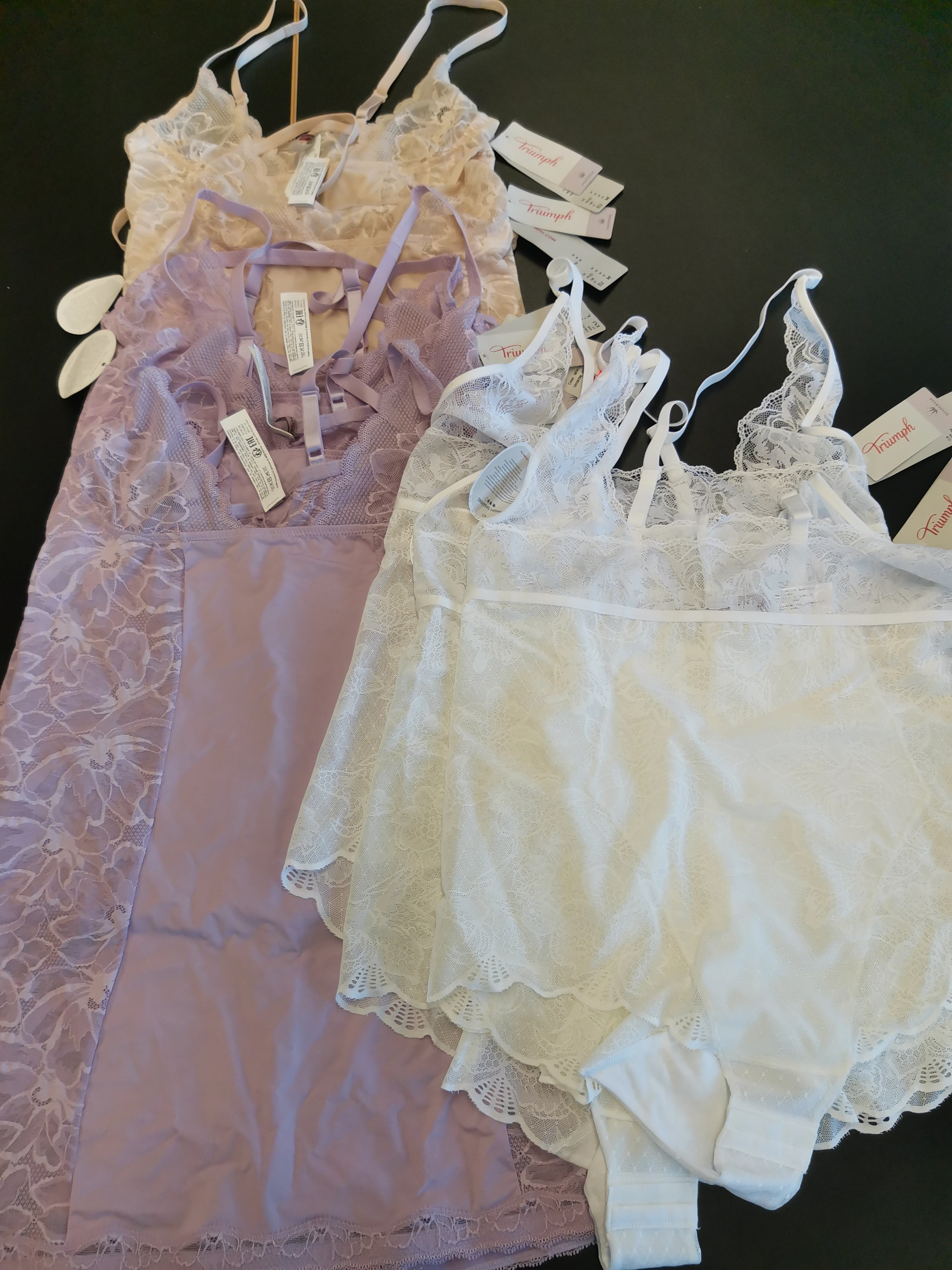 Triumph mix of women's lingerie & pants, sloggi