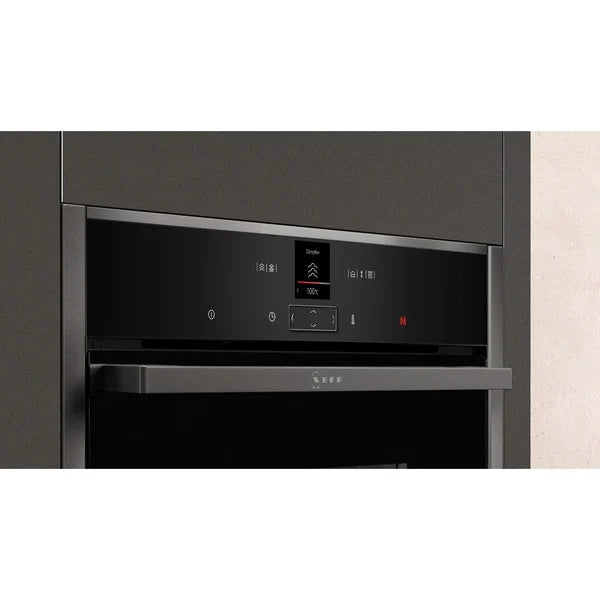 Neff C17DR00G0 Series N70 built-in steamer cooker with sous-vide, graphite 