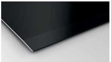Siemens EX875LX57E Series IQ700 induction hob with integrated extractor hood, 80cm, glass ceramic, black 