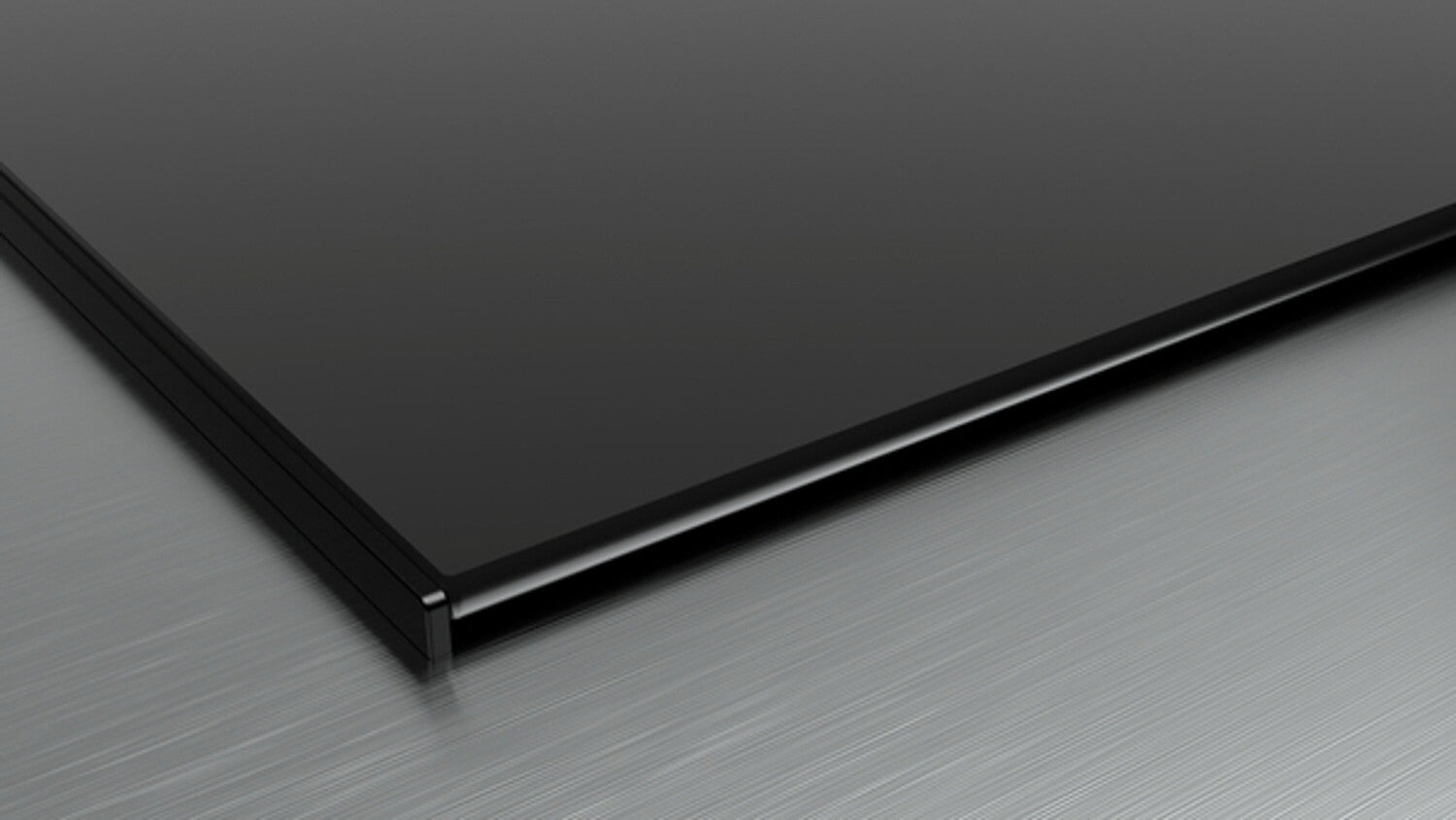 Siemens EX877NX68E Series iQ700 induction hob with extractor hood, 80 cm, black