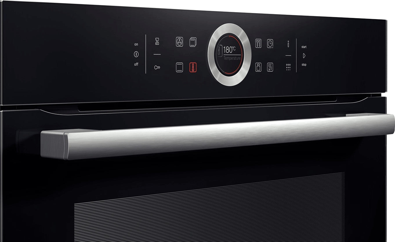 Bosch HBG675BB1 Series 8 built-in electric oven, 60 cm, black 