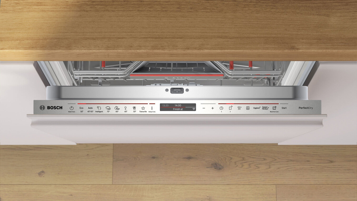 Bosch SMV8YCX02E dishwasher integrated settings A, 60cm, white 