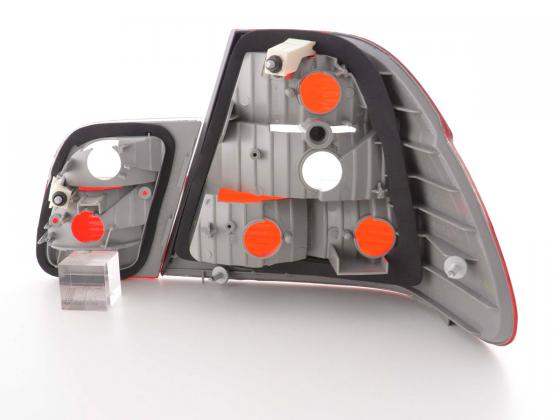 Taillights set BMW 3 Series Limo Type E46 01-05 white/red