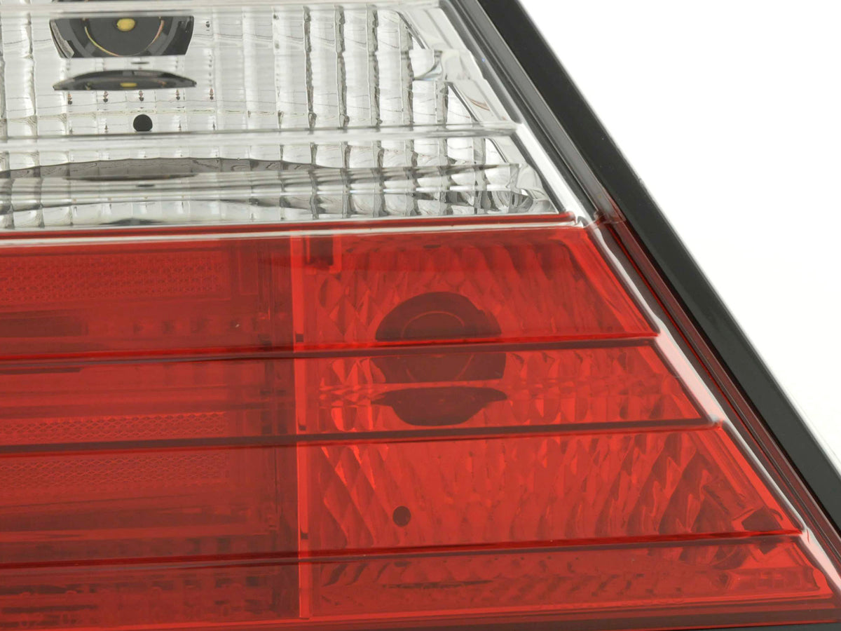 LED taillights set Mercedes E-Class sedan W124 85-96 clear/red