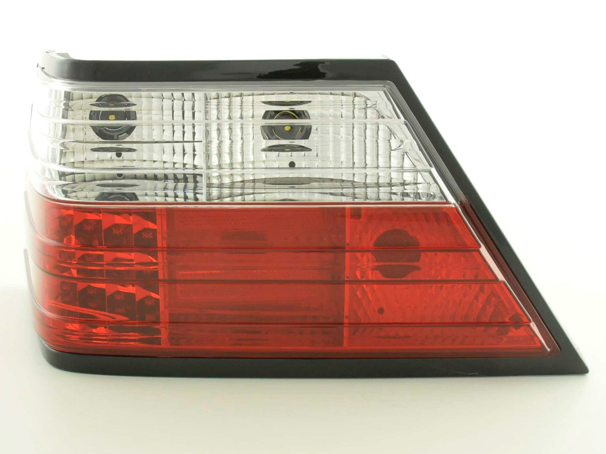 LED taillights set Mercedes E-Class sedan W124 85-96 clear/red