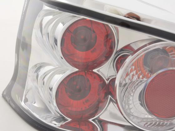 Taillights set Peugeot 206 Type 2*** 98-05 black/red