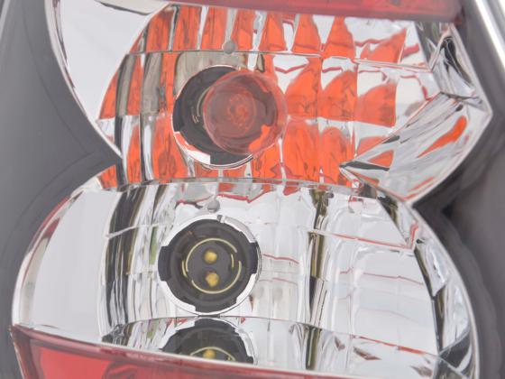 Taillights set Renault Megane 3-door type DABALAKAEA 96-98 chrome