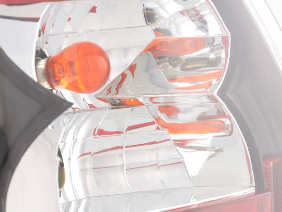 Taillights set Renault Clio Type B 01-04 black