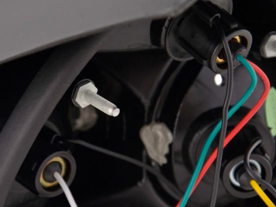 Rückleuchten Set Audi A3 Typ 8L  96-02 schwarz