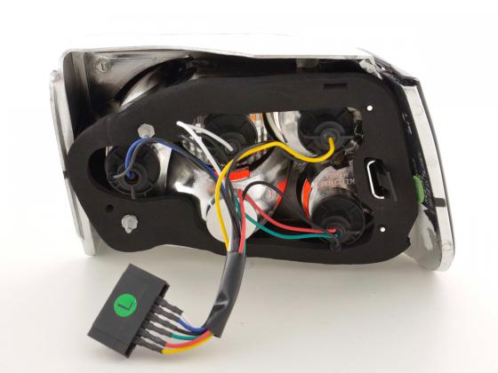 Rückleuchten Set Seat Ibiza 2-trg. Typ 6K  93-99 chrom