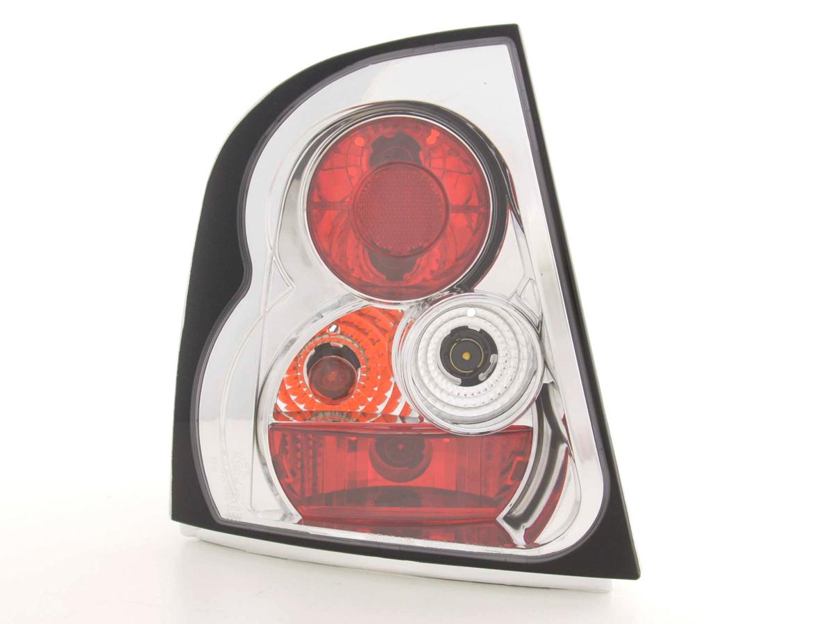 Taillights set Toyota Corolla type E10 93-97 chrome