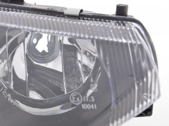 Verschleißteile Scheinwerfer rechts Alfa Romeo 156 Typ 932  97-03 schwarz