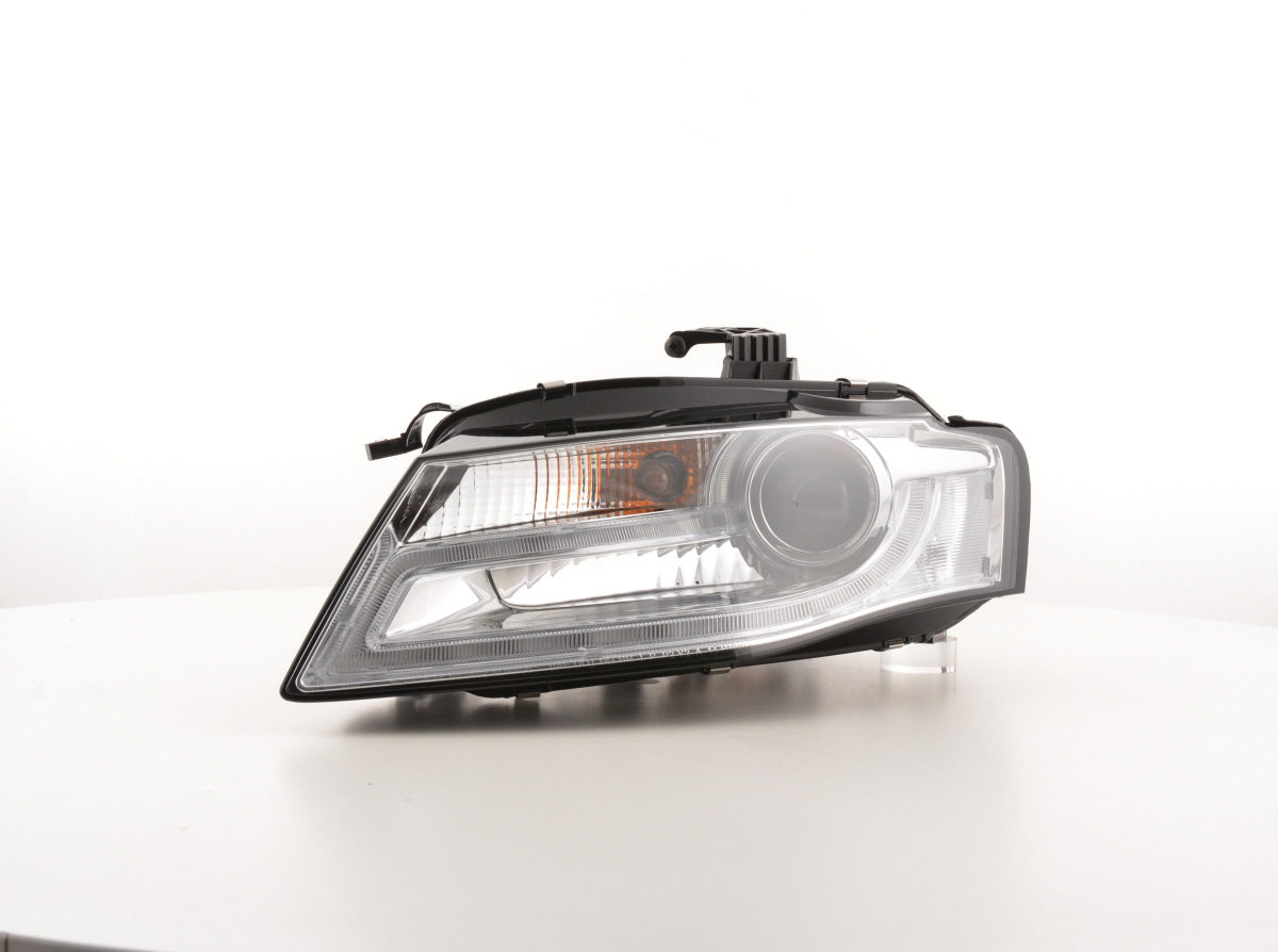 Scheinwerfer Set Xenon Daylight LED Tagfahrlicht Audi A4 B8 8K  07-11 chrom