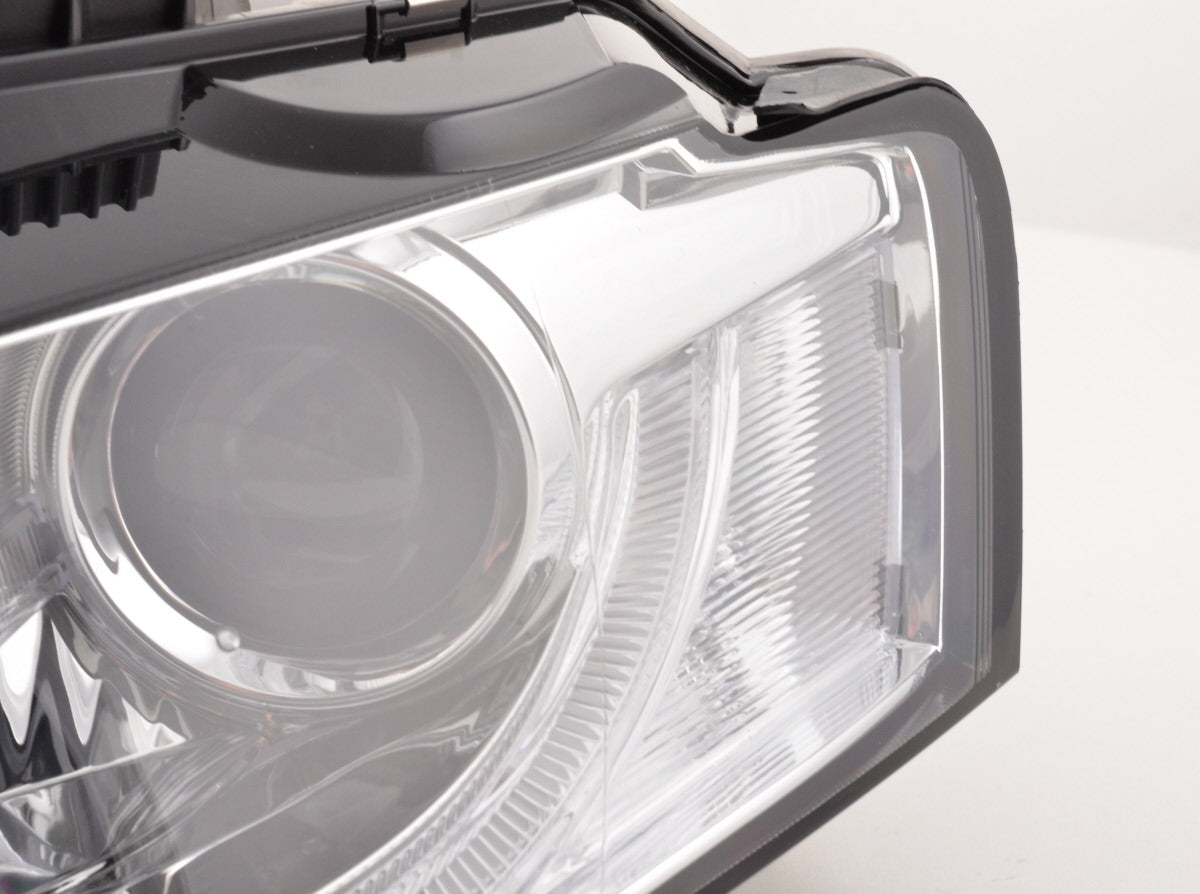 Scheinwerfer Set Xenon Daylight LED Tagfahrlicht Audi A4 B8 8K  07-11 chrom