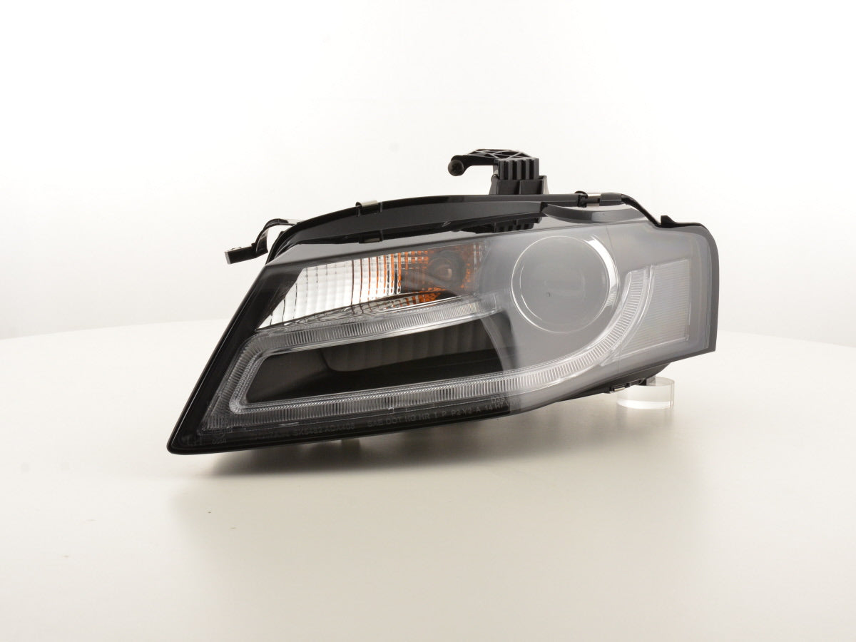 Scheinwerfer Set Xenon Daylight LED Tagfahrlicht Audi A4 B8 8K  07-11 schwarz