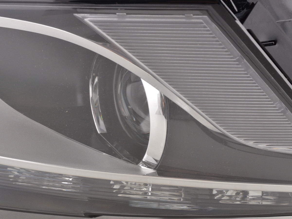 Scheinwerfer Set Daylight LED Tagfahrlicht Audi Q5  08.12 schwarz