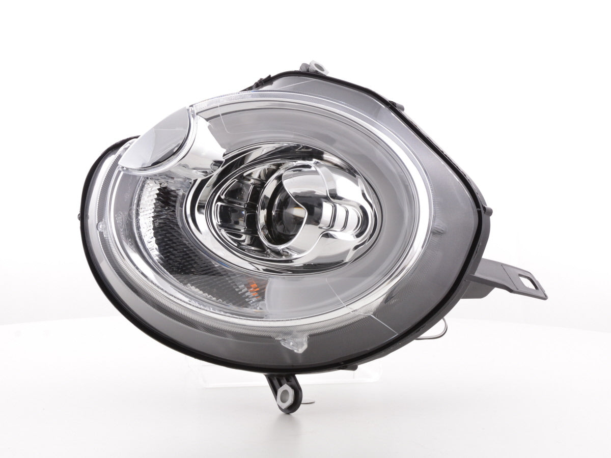 Headlight set Daylight LED DRL look Mini One / Cooper 06-10 chrome