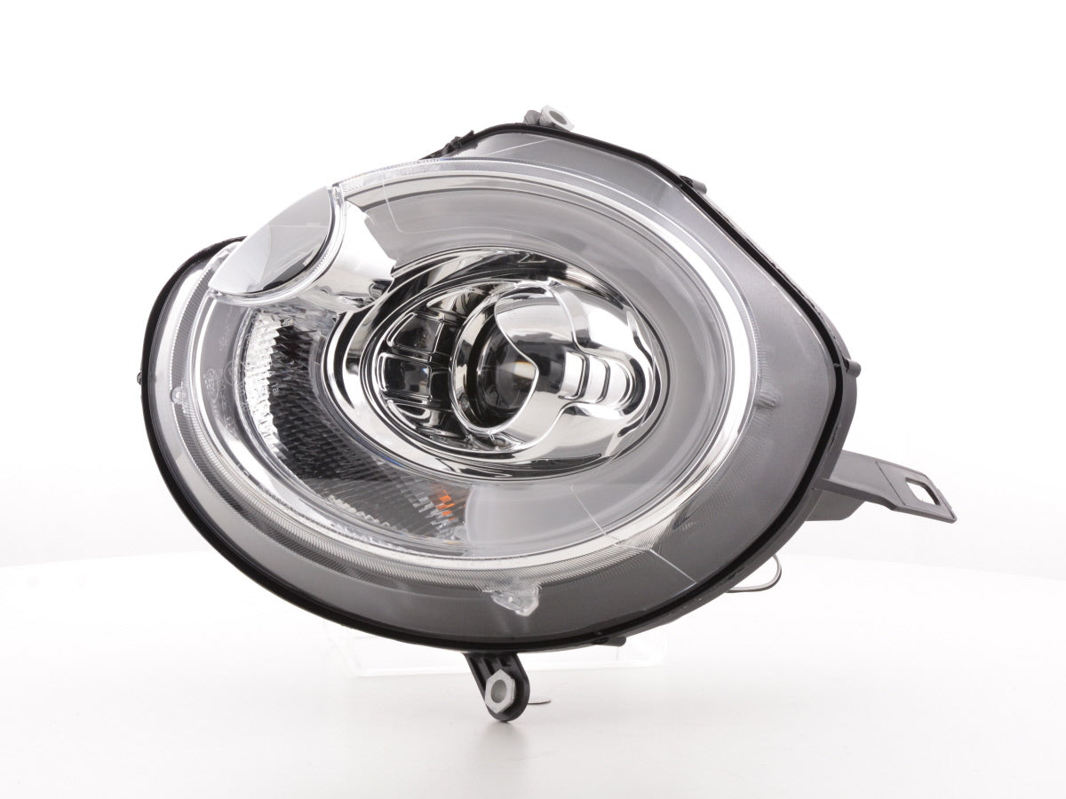 Headlight set Daylight LED DRL look Mini One / Cooper 06-10 chrome