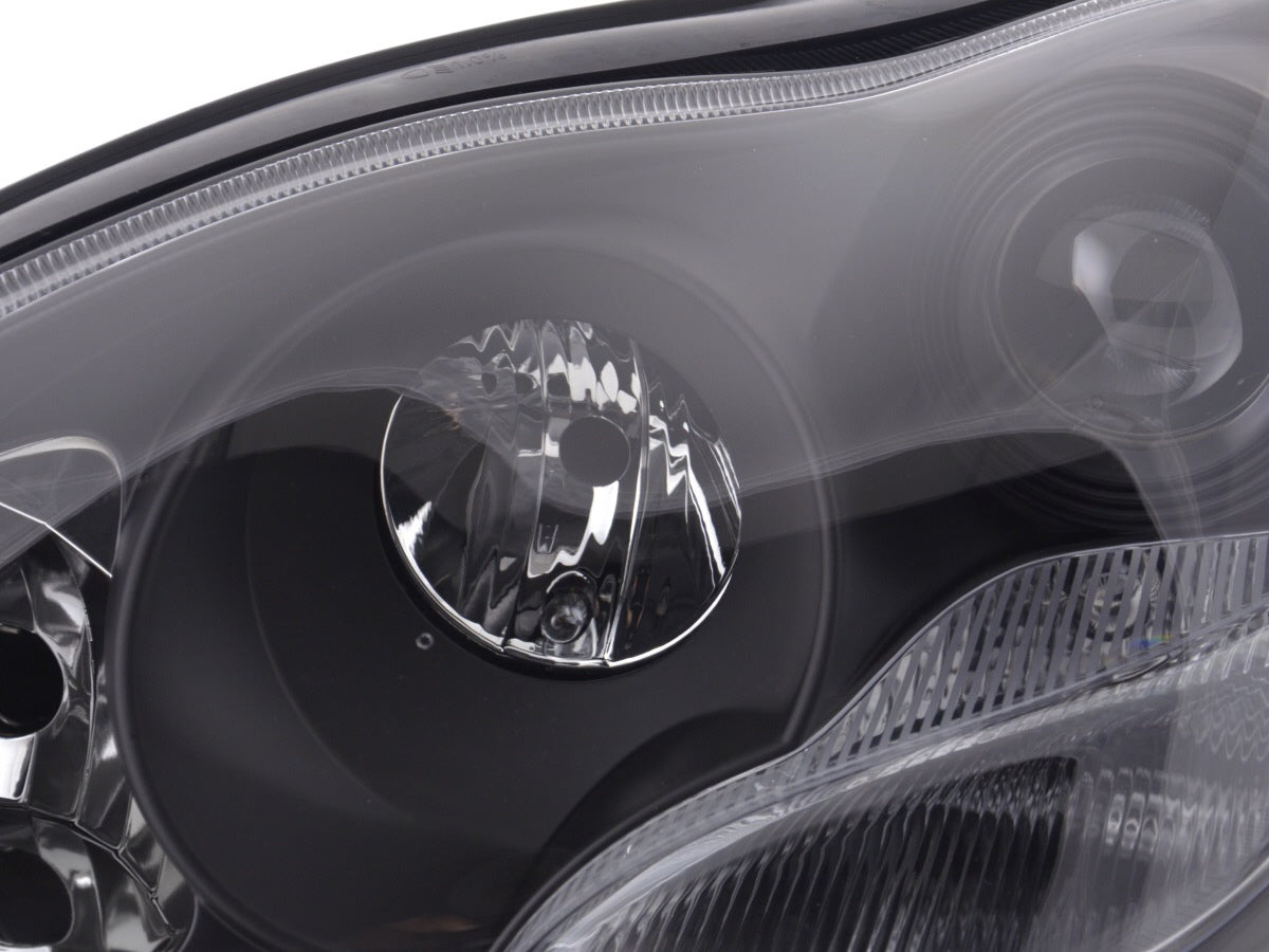 Headlight set Mercedes S-Class type W220 98-01 black