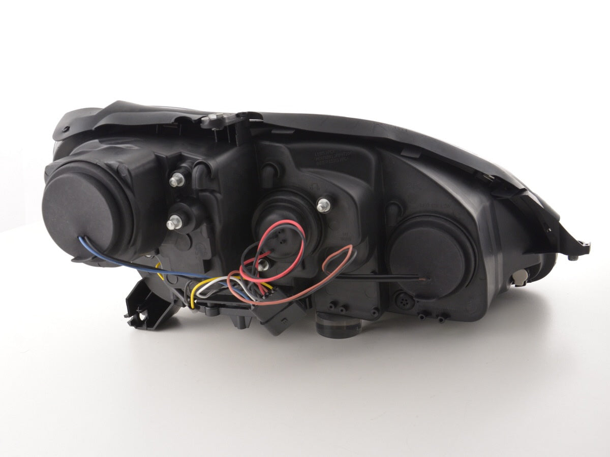 Headlight set Mercedes S-Class type W220 98-01 black