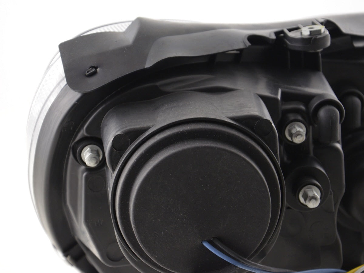 Headlight set Mercedes S-Class type W220 98-01 black