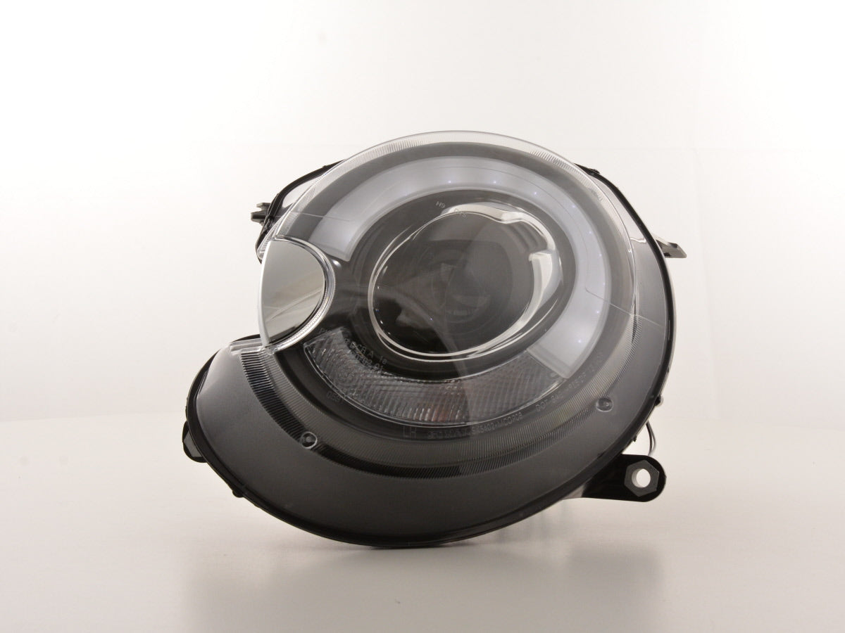 Headlight set Daylight LED DRL look Mini One / Cooper 06-10 black