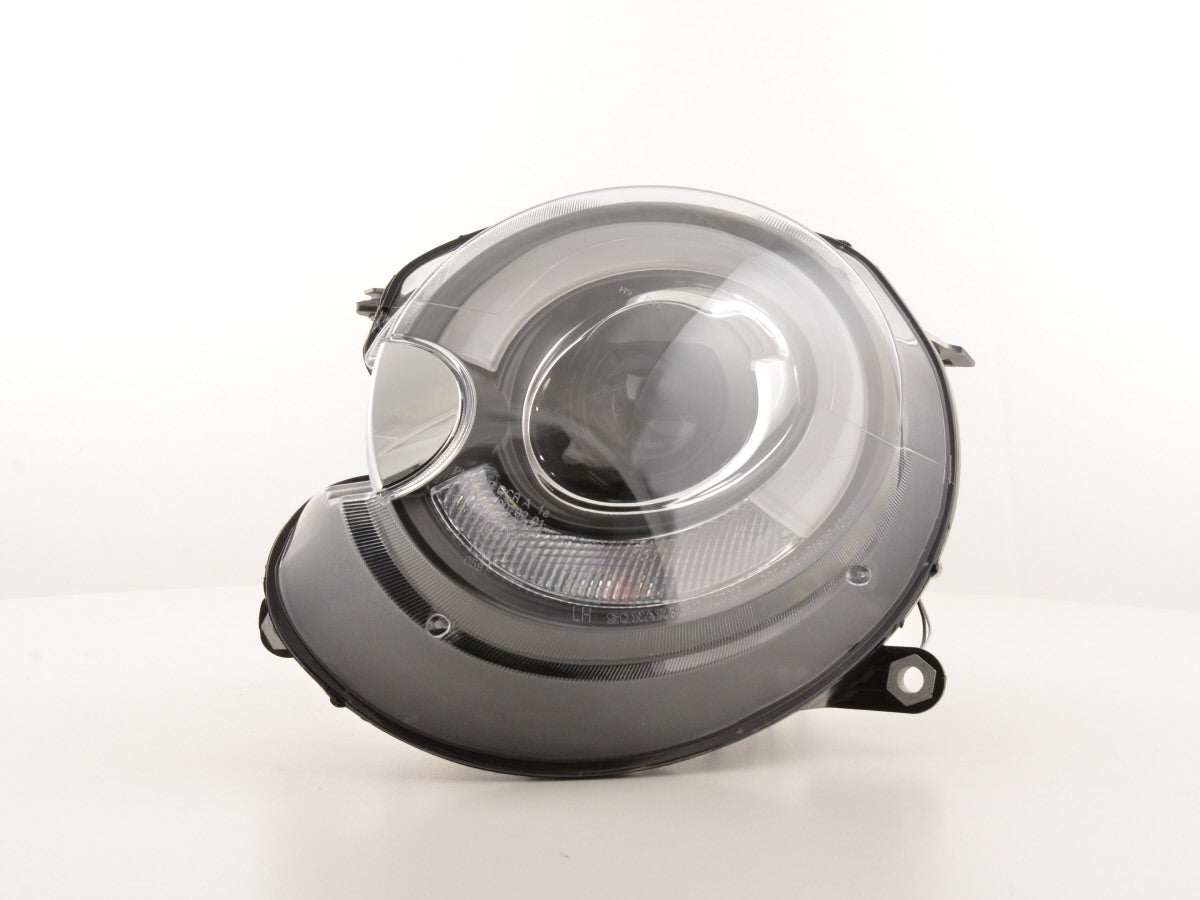 Headlight set Daylight LED DRL look Mini One / Cooper 06-10 black