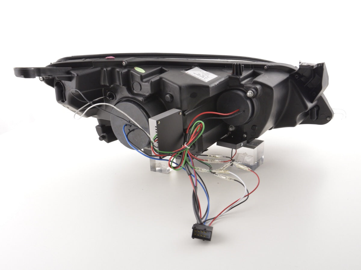 Scheinwerfer Set Opel Astra J 5-türig  2009-2012 chrom mit Motor