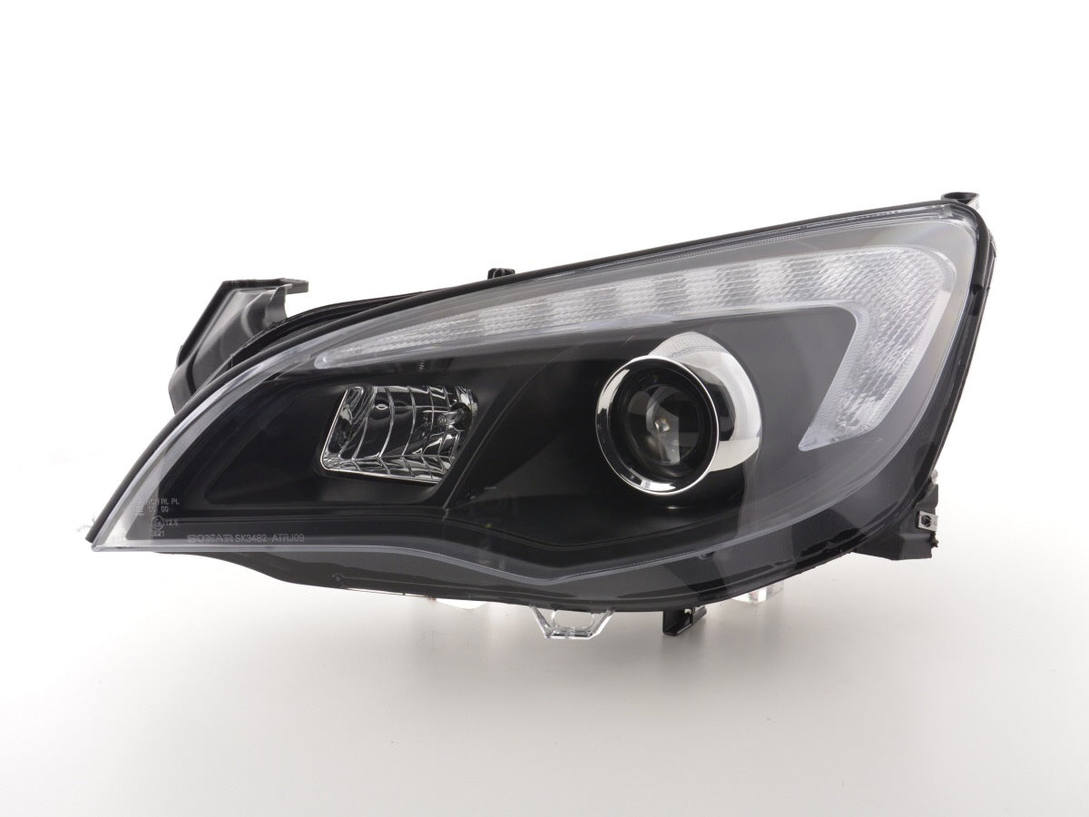 Scheinwerfer Set Opel Astra J 5-türig  2009-2012 schwarz