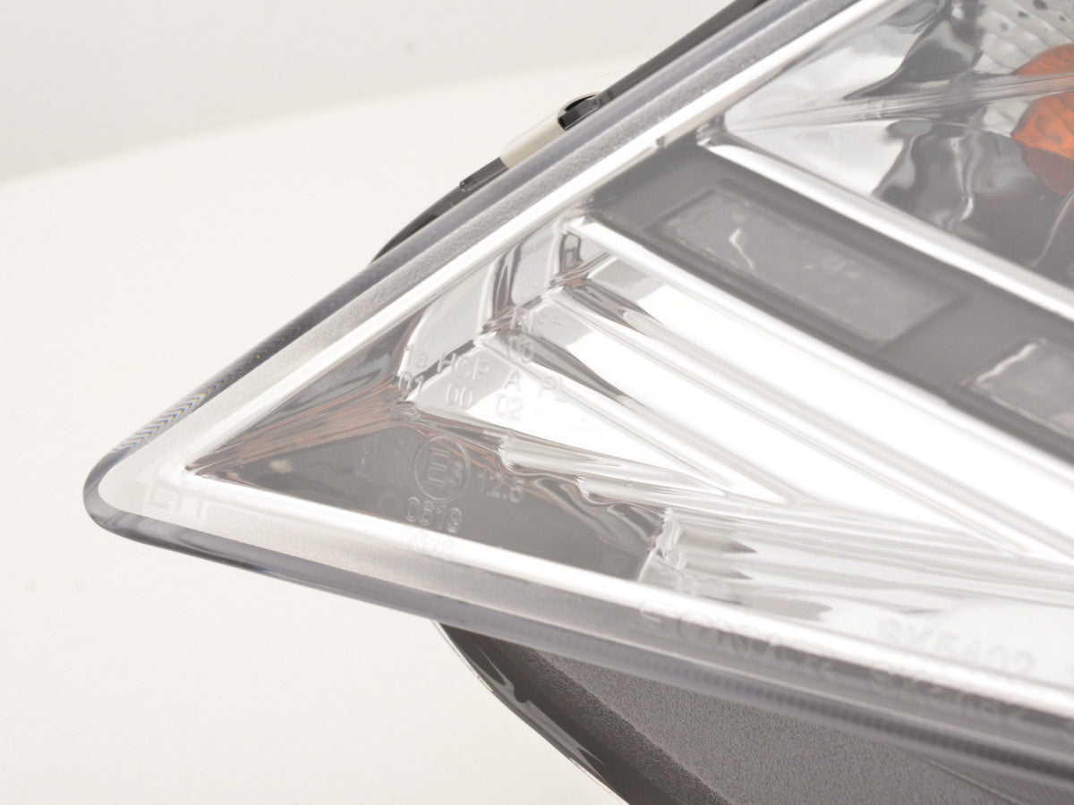 Headlight set Daylight LED TFL-optic Seat Ibiza 6J from 2012 chrome