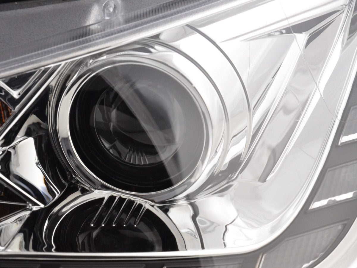 Headlight Set Daylight LED daytime running light Seat Ibiza 6J from 2012 chrome