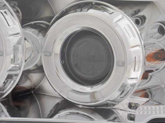 Headlight set VW Passat Type 3B 97-00 chrome