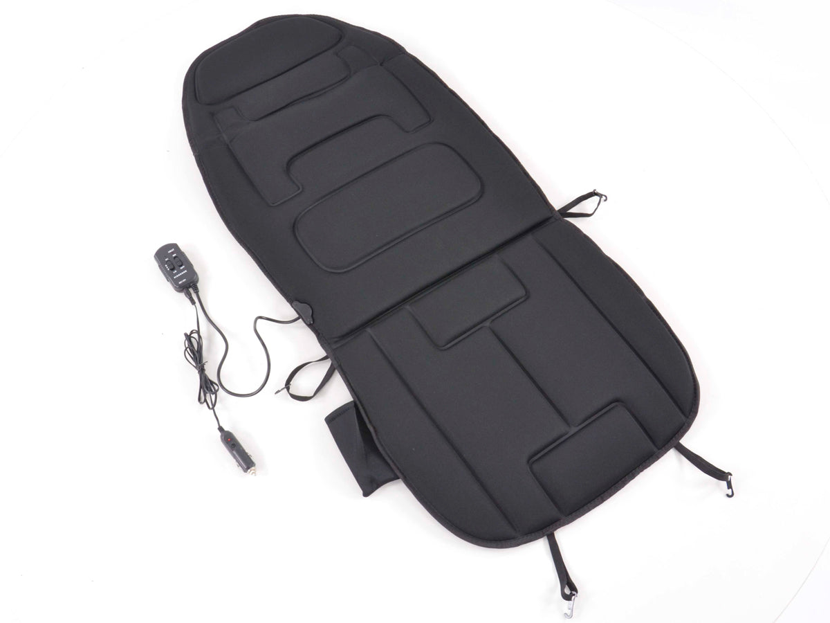 Seat cover with seat heating black