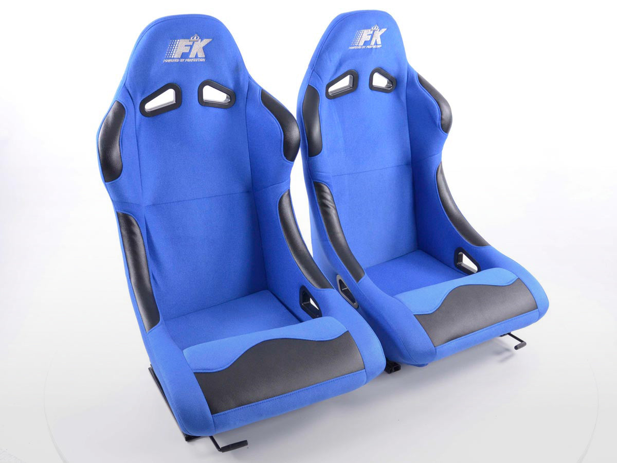 FK Sportsitze Auto Vollschalensitze Set Basic in Motorsport-Optik