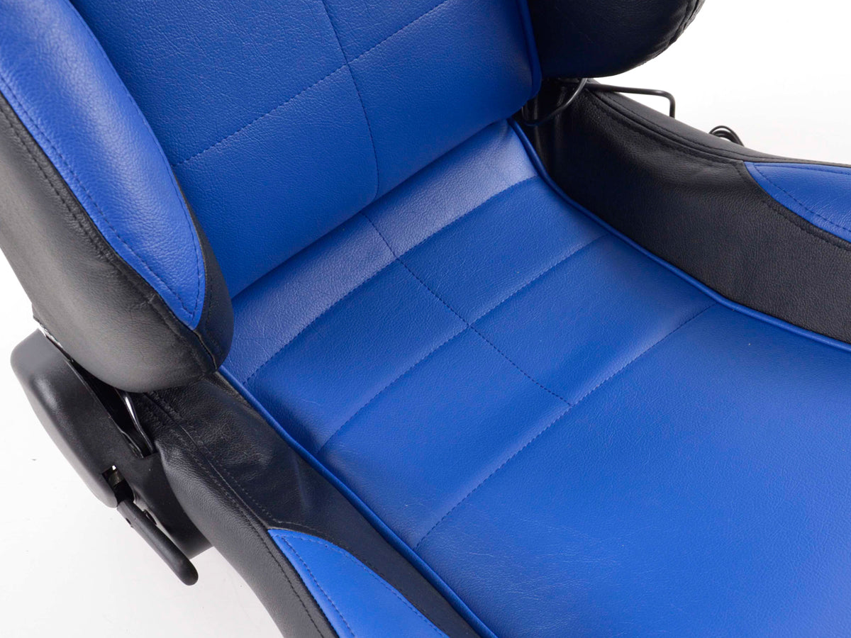 FK sports seats car half bucket seats set comfort with seat heating + massage function