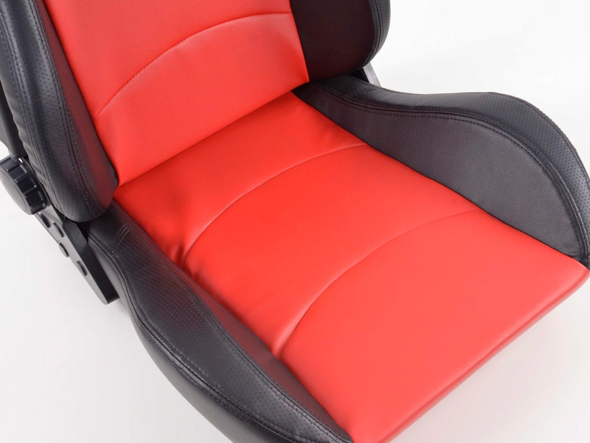 FK Sportsitze Auto Halbschalensitze Set Control in Motorsport-Optik