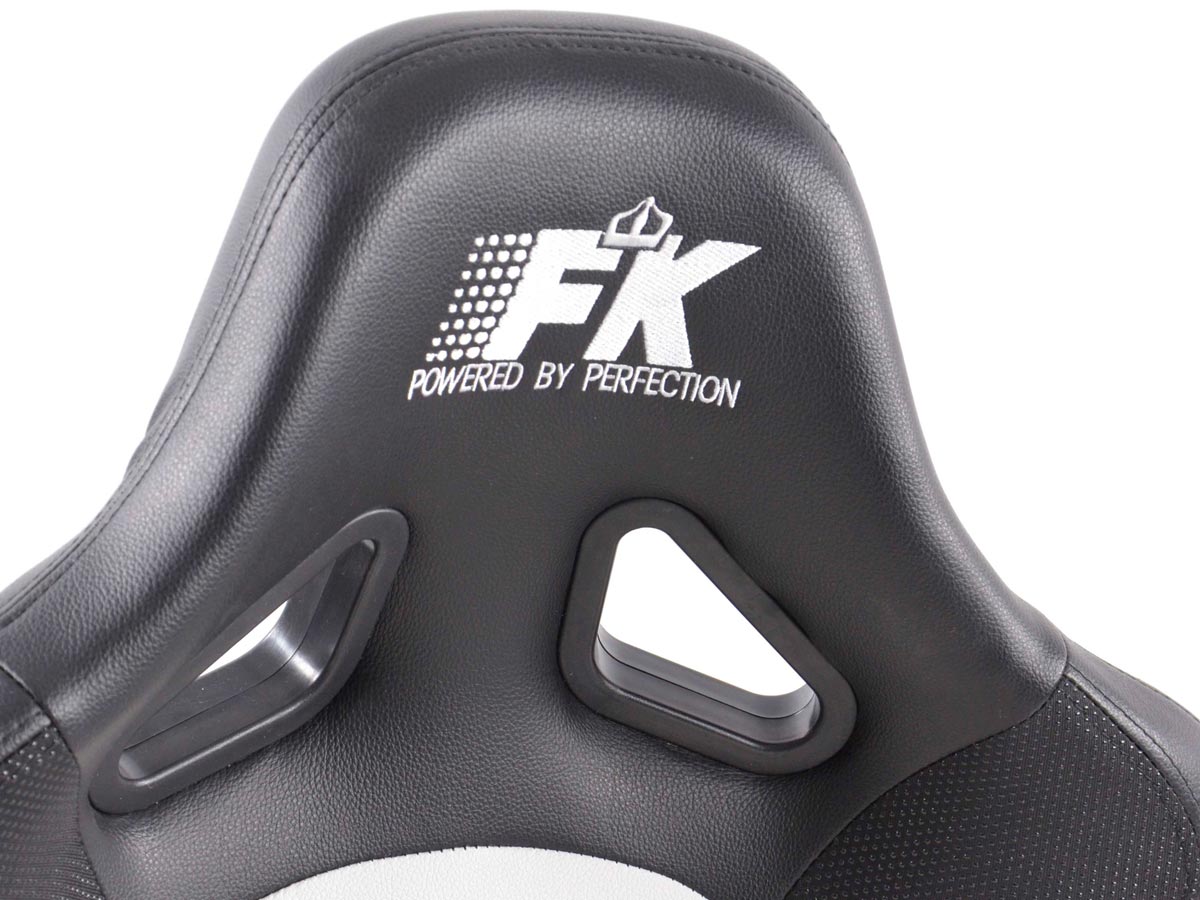 FK sports seat office swivel chair Cyberstar imitation leather black/red swivel chair office chair