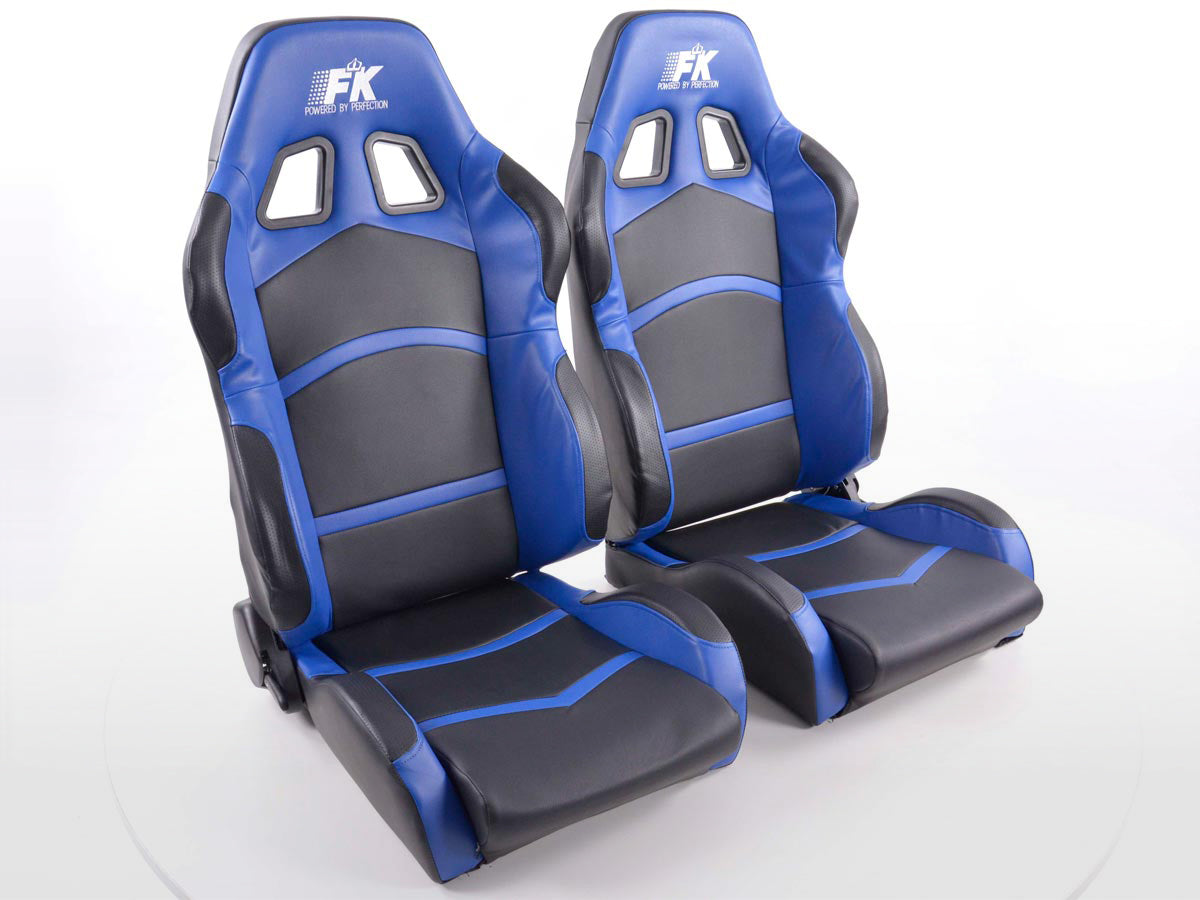 FK sports seat office swivel chair Cyberstar imitation leather black/red swivel chair office chair