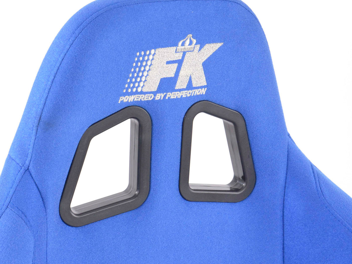 FK Sportsitz Bürodrehstuhl Racecar schwarz/blau Chefsessel Drehstuhl Bürostuhl