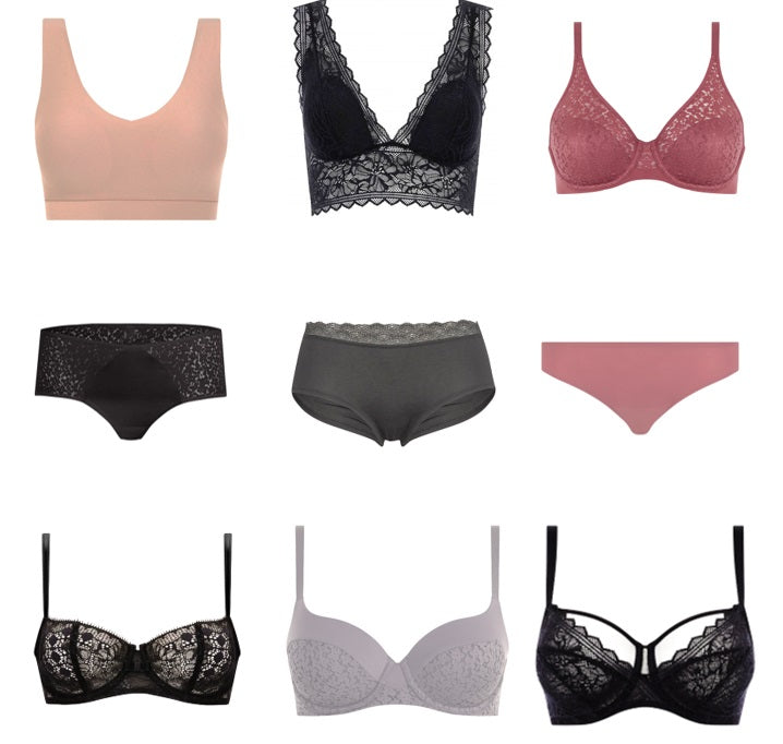 FEMILET mix women's bras & pants, lingeries