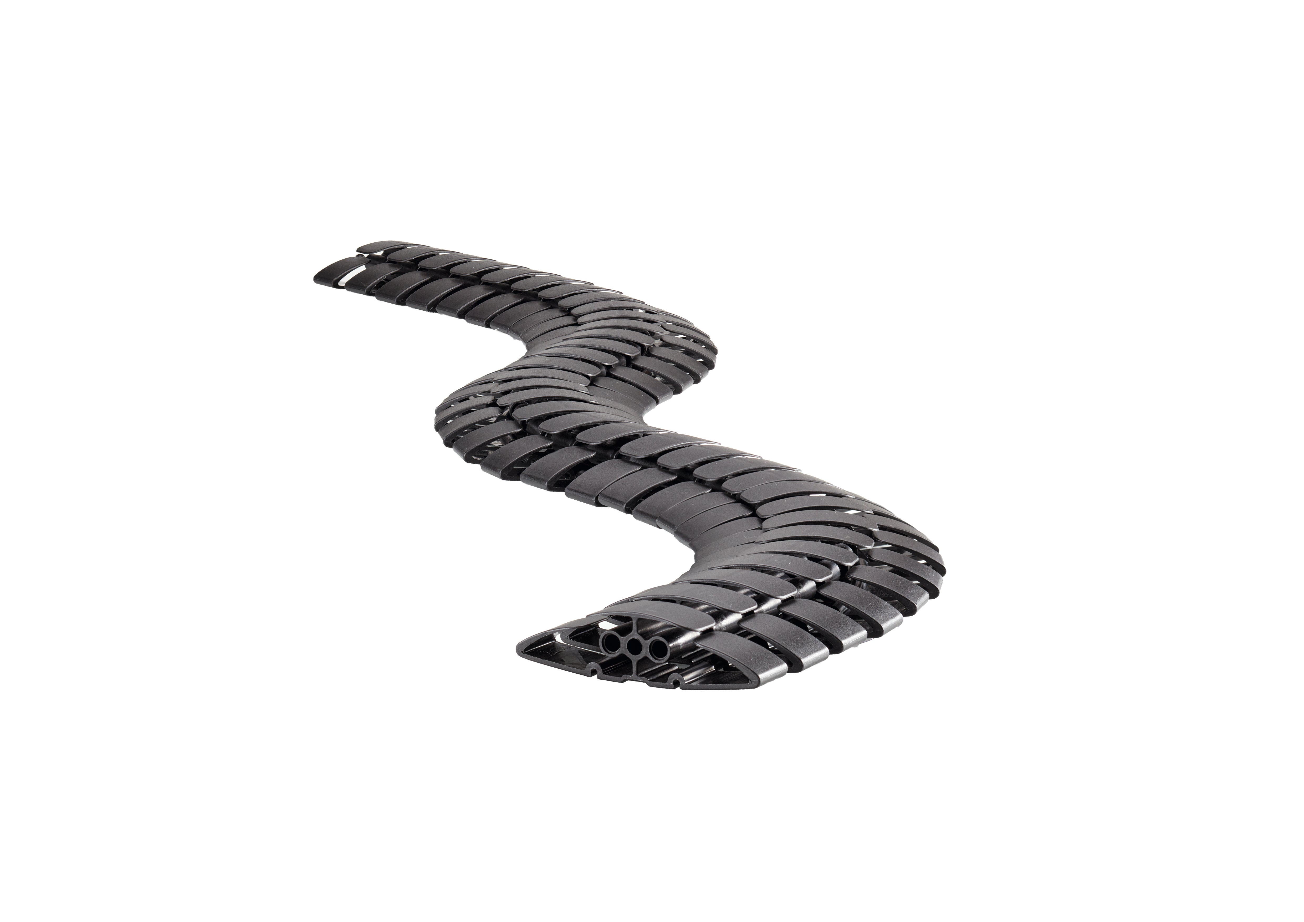 Bachmann Kabelschlange PRO, Kabelführungssystem, schwarz, 1,0m